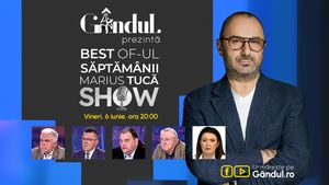 Gândul prezintă Marius Tucă Show - vineri, 6 iunie, de la ora 20.00