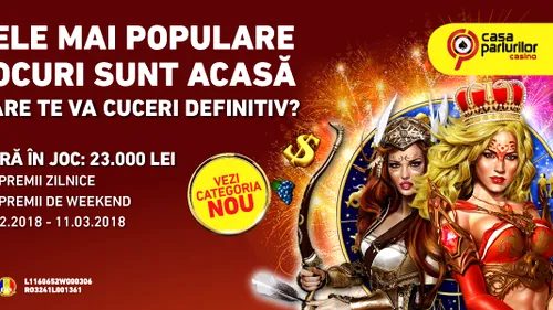 (P) Acel moment în care nu mai contează norocul! De tine depinde să pui mâna pe 23.000 de lei