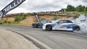 A doua victorie pentru Claudiu Adam în Campionatul Național de Drift