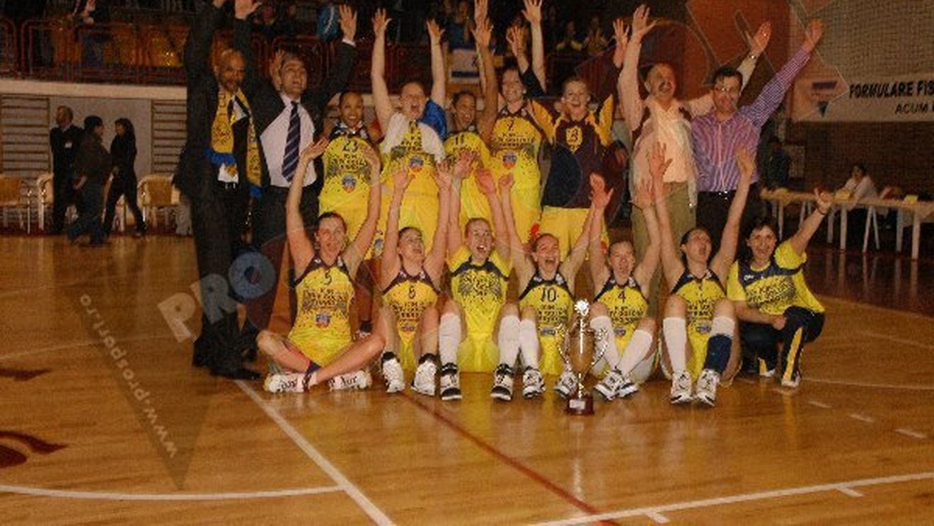 ICIM Arad, noua campioană a României la feminin!