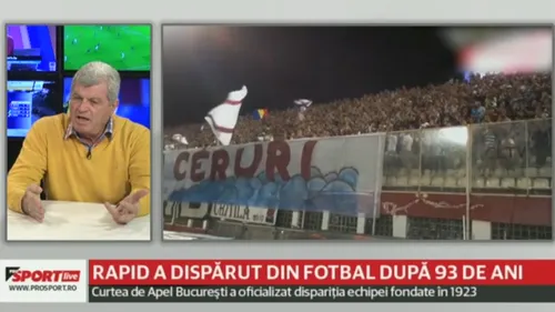 ProSport LIVE Special. Grigore Sichitiu despre dispariția Rapidului și situația Stelei. Cine e continuatoarea clubului din Giulești