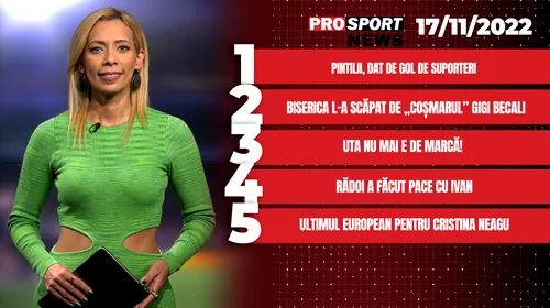 ProSport News | Gheorghe Mustață intervine spectaculos! A aflat cine va fi noul antrenor de la FCSB. Cele mai importante știri ale zilei | VIDEO