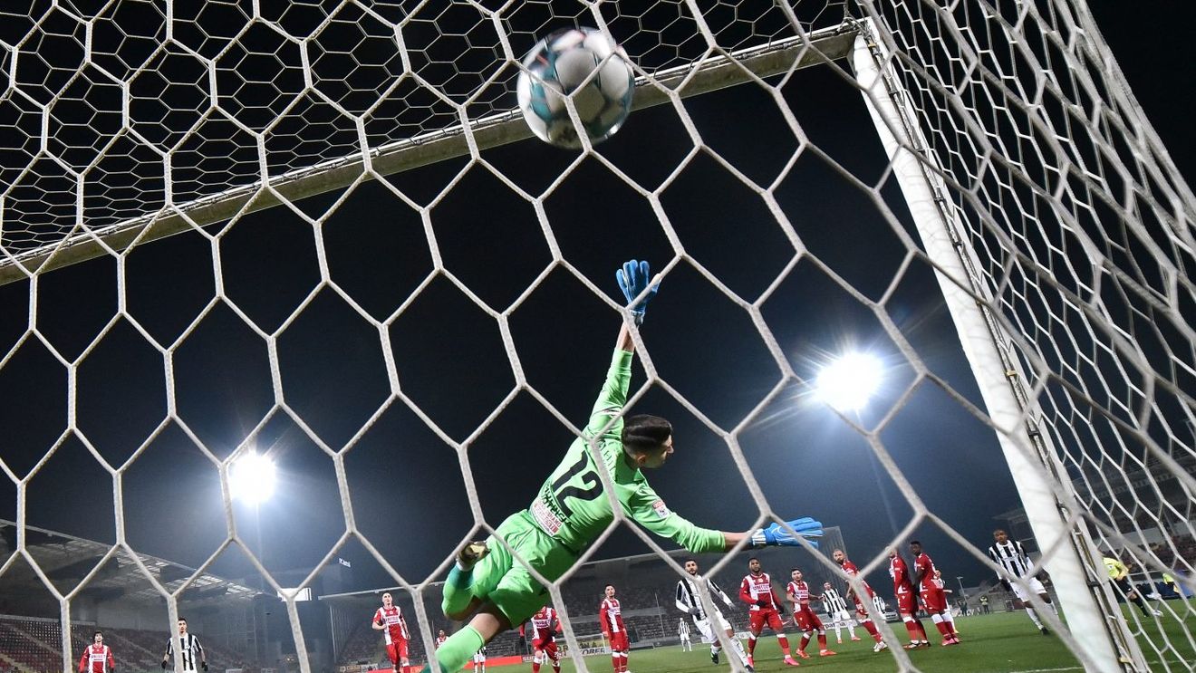 Etapă săracă în goluri! Cum arată clasamentul ineficacității în Liga 1 și ce record a fost doborât în acestă rundă