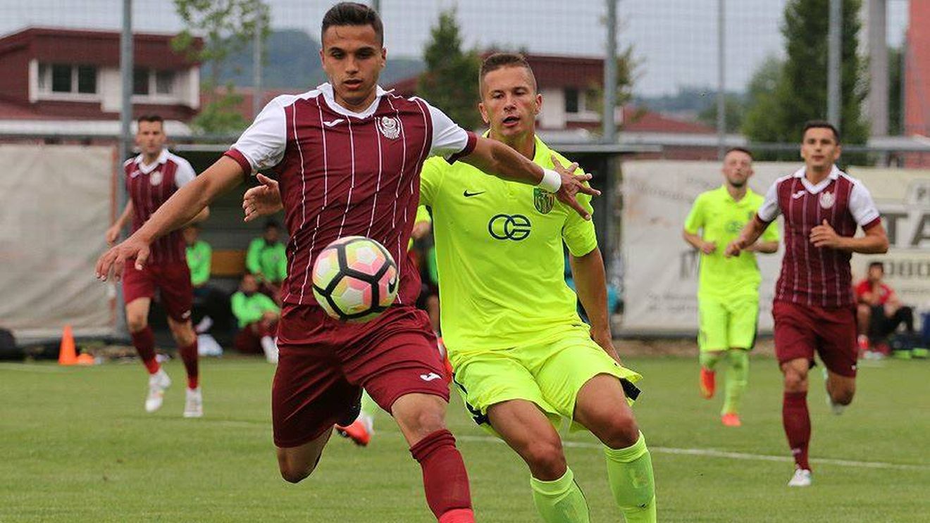 Debut sub așteptări pentru Dan Petrescu! FC Botoșani - CFR 1-1. Hoban a deschis scorul, Burcă a stabilit scorul final. Clujenii au jucat jumătate de repriză cu un om în minus