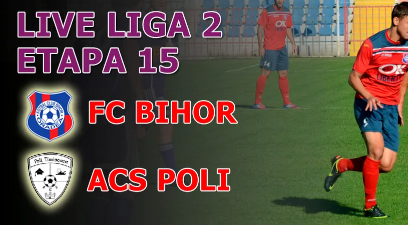 FC Bihor - ACS Poli 2-3!** Trandu întoarce scorul cu o dublă superbă, o scăriță și un lob!