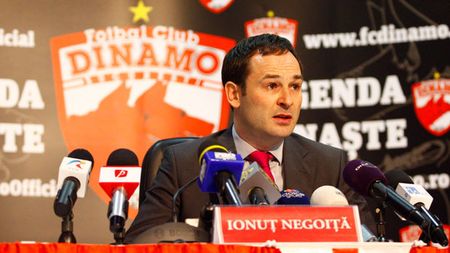 Negoiță îi răspunde lui Becali:** "Îi este frică de mine, de aia face ironii ieftine!" Șeful lui Dinamo vrea renașterea cu o victorie în derby: "În tur am fost dezavantajați"