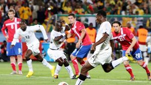 VIDEO 3D! Gyan înscrie din penalty și Ghana învinge Serbia!