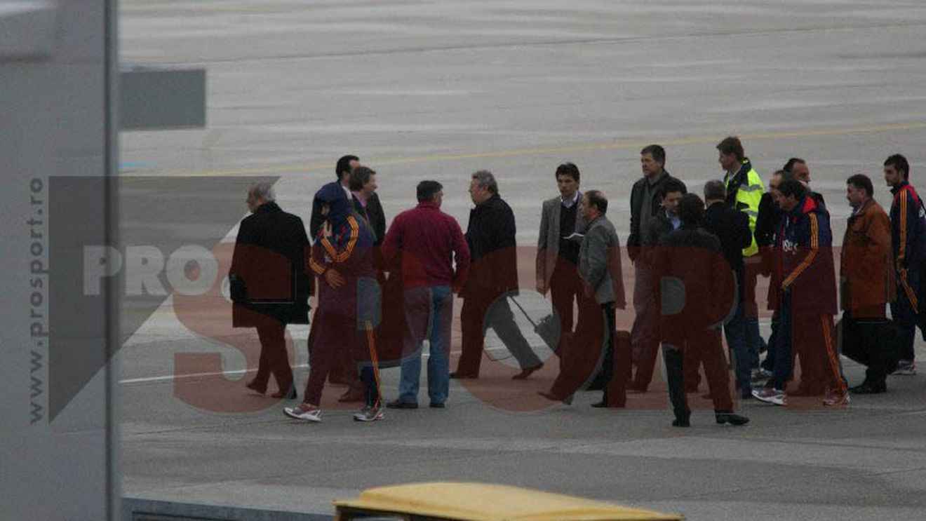 FOTO/ Naționala României a sosit în Austria!