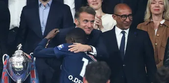 Mesajul lui Emannuel Macron, după PSG – Inter 5-0. Cum a numit Parisul: „Campion, fratele meu”