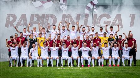 Rapid a anunțat al doilea jucător care pleacă din Giulești după promovarea în Liga 1