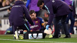 Cât de gravă e accidentarea lui Messi. Anunț de ultim moment după ce argentinianul a mers pe teren în finalul egalului cu Valencia