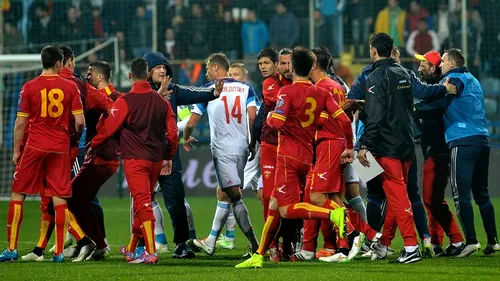 UEFA așteaptă raportul de la meciul Muntenegru - Rusia pentru a deschide o procedură disciplinară