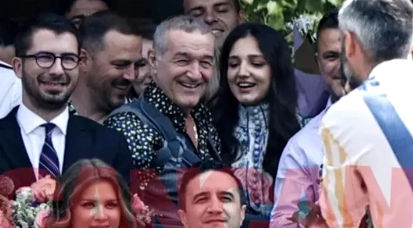 Sărbătoare mare în familia lui Gigi Becali! Nepotul său preferat, Lucian, s-a așezat la casa lui. Patronul celor de la FCSB nu a lipsit de la nuntă | FOTO