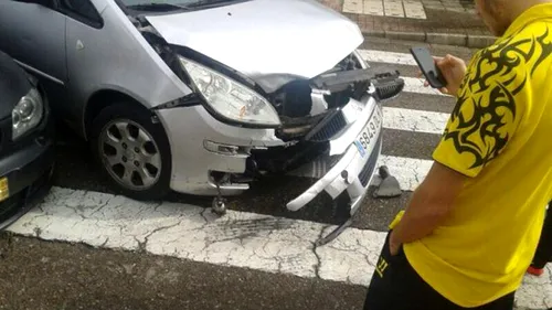 Rusescu a fost implicat într-un accident rutier ușor pe o stradă din Sevilla