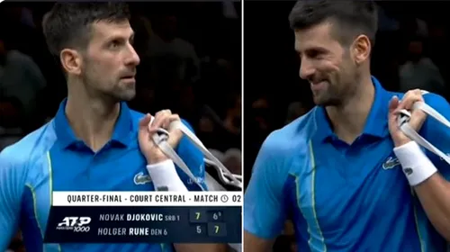 Novak Djokovic, „război” total cu spectatorii la Paris! Ce a putut face sârbul cu steagul Franței, după calificarea în semifinale | FOTO