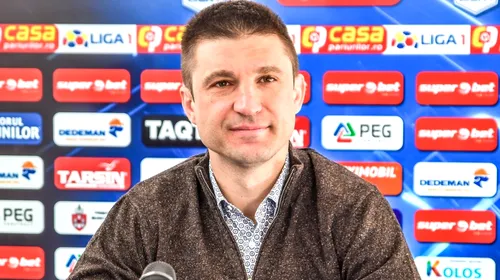 Andrei Cristea a anunțat ce obiectiv are pe termen scurt la Poli Iași: „Pentru început mi-aș dori să ajungem pe o poziție de baraj”