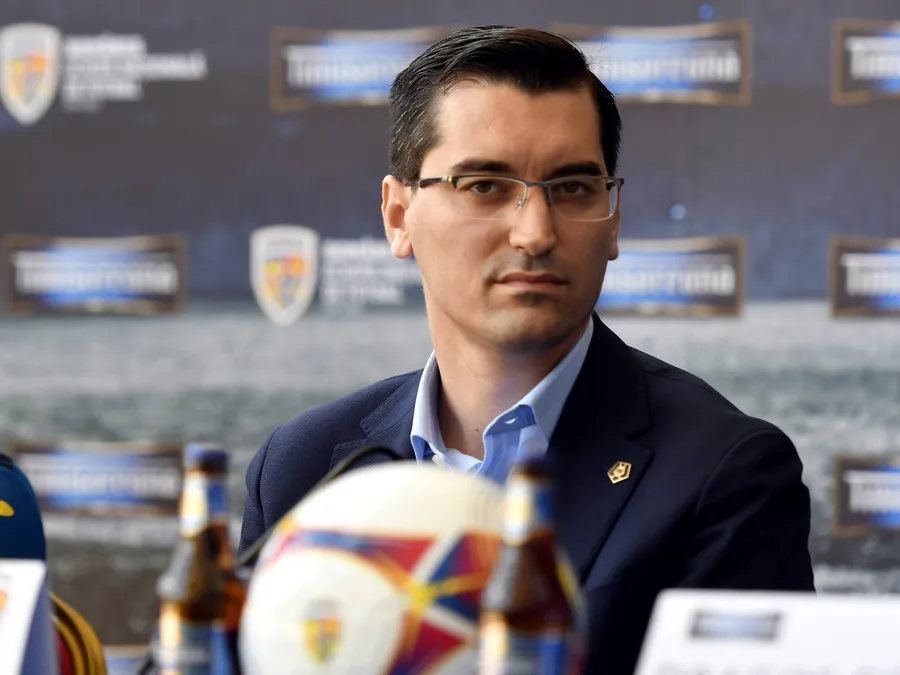 Răzvan Burleanu, președinte FRF