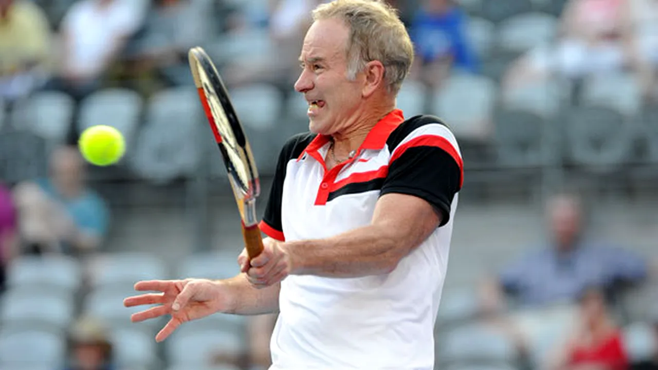 John McEnroe vine la BRD Năstase Țiriac Trophy!** Legenda tenisului mondial va juca un meci demonstrativ alături de Bahrami împotriva cuplului Năstase / Pavel
