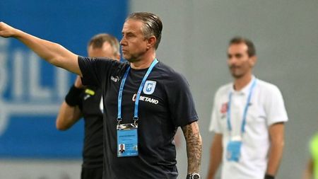 Reghecampf are aceeaşi mare problemă ca în primul mandat la Universitatea Craiova!