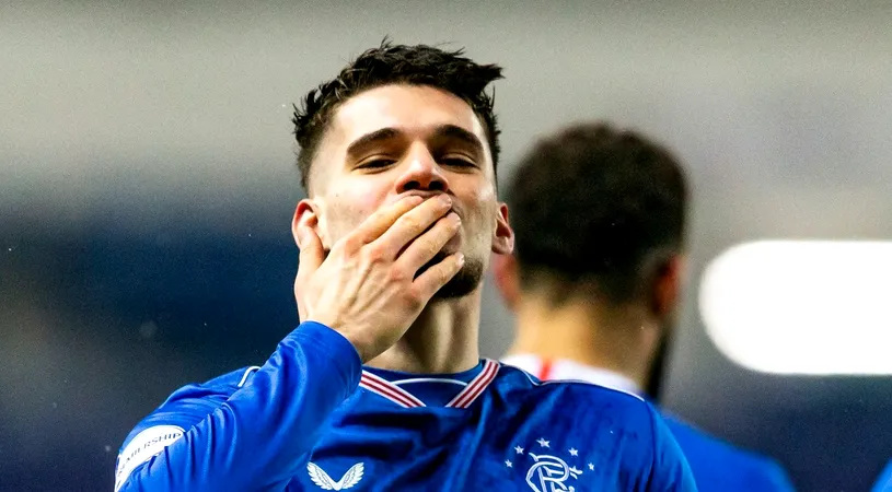 Ianis Hagi, tot mai curajos după meciurile bune de la Glasgow Rangers. „S-a văzut pe teren că eram mai vesel”. Momentul care l-a ajutat să redevină titular în echipa lui Steven Gerrard