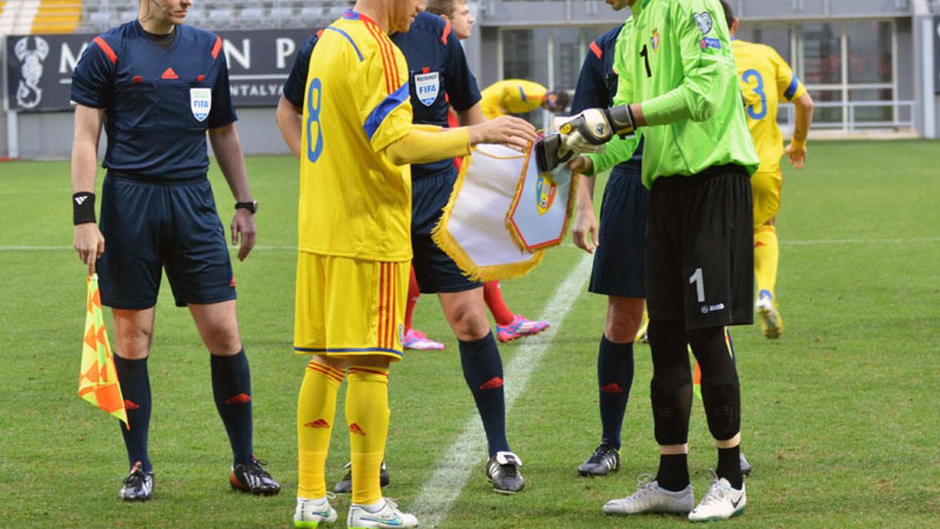 Portarul Ceahlăului, titular și căpitan în naționala Moldovei

