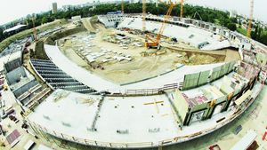 Stadionul Național,** deja șapte luni întârziere!