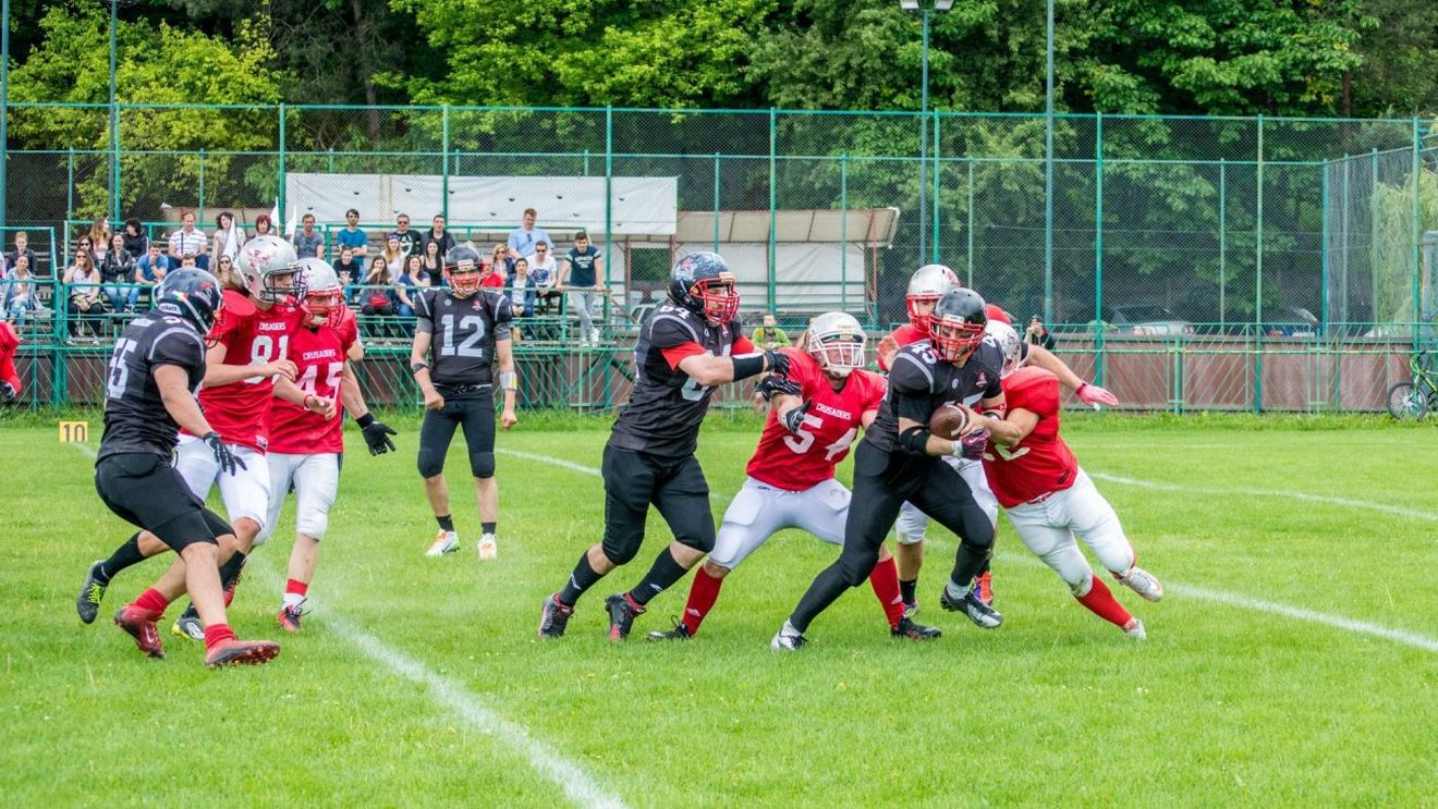 Cluj Crusaders, noua campioană a României la fotbal american. Ardelenii i-au răpus în finală pe "războinicii" din București