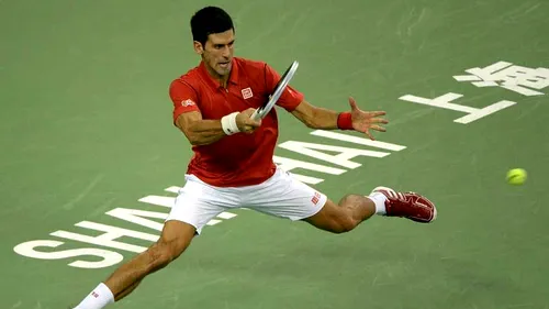 Djokovic, în finală la Shanghai. Sârbul a ratat al 39-lea episod al celei mai disputate rivalități din istoria tenisului: Nadal, eliminat de Del Potro