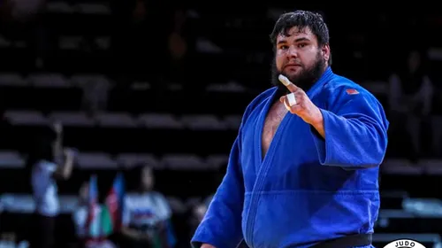 „Greul” judoka Simionescu punctează din nou pentru Tokyo: medalie de bronz la Grand Slamul de la Baku