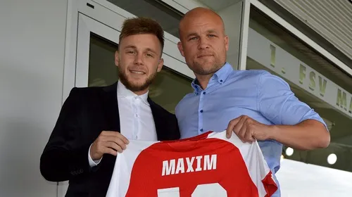 Maxim i-a impresionat pe nemți după doar o repriză în tricoul lui Mainz: „A fost ca un șef pe teren!” Românul, aplaudat de fani