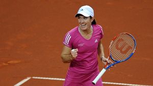Justine Henin a câștigat turneul de la Stuttgart!