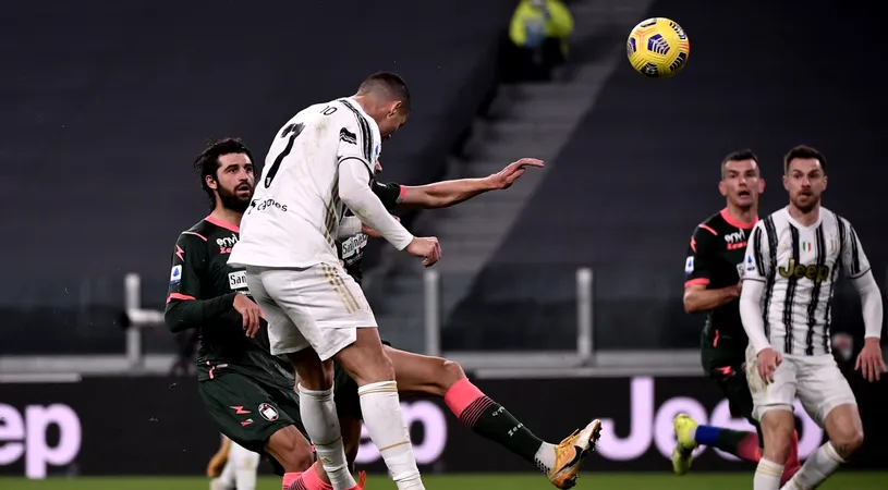 Juventus - Crotone 3-0. Cristiano Ronaldo, pe urmele lui Zlatan Ibrahimovic! Portughezul este noul golgheter din Serie A
