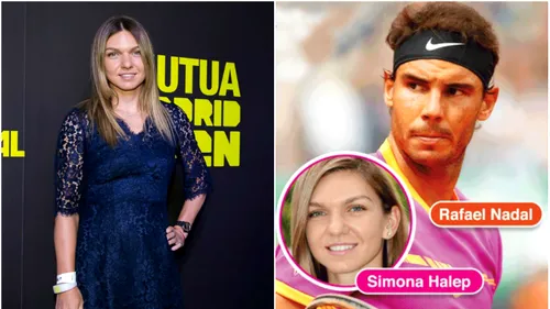 Când Halep ține capul pe umărul lui Nadal. Simona și Rafa, protagoniștii unei prezentări grafice spectaculoase: 