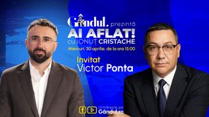 „Ai Aflat! cu Ionuț Cristache” începe miercuri, 30 aprilie, de la ora 15.00, live pe Gândul. Invitat: Victor Ponta