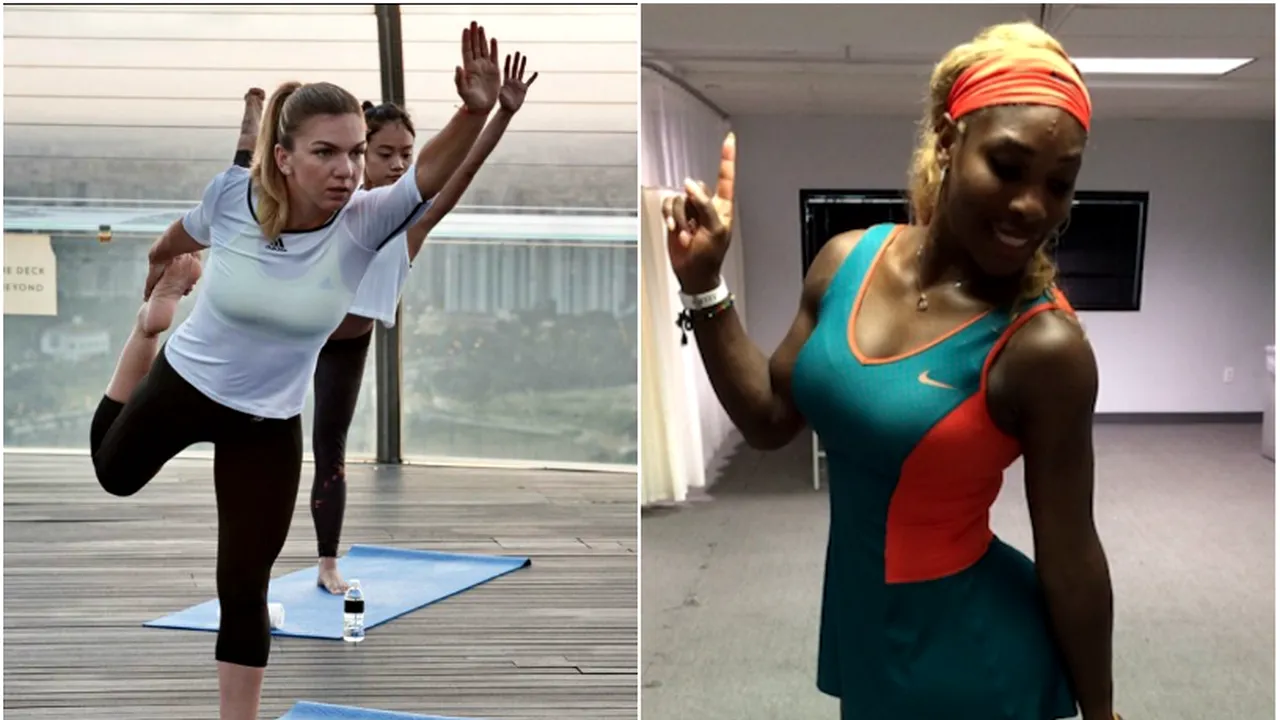 Serena Williams a fixat ținta pe spatele Simonei Halep: a revenit la antrenamente, iar preparatorul fizic anunță ce as are în mânecă americanca