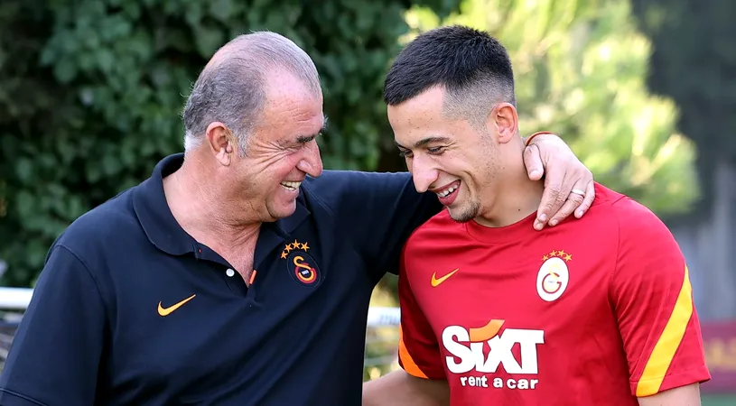 Ce spune Fatih Terim după meciul Galatasaray - Kasimpasa, în care au jucat Olimpiu Moruțan și Alexandru Cicâldău: „Este cel mai important om al nostru”