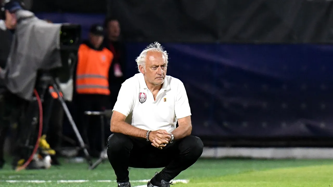 Andrea Mandorlini, înțepătură pentru rivalele din Superliga, după CFR Cluj - Adana Demirspor 1-1: „Noi chiar o să avem un meci greu la retur”