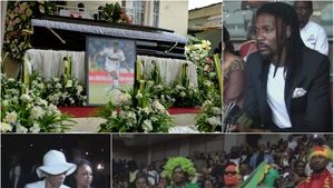 VIDEO | Imagini impresionante de la întoarcerea "acasă" a lui Patrick Ekeng