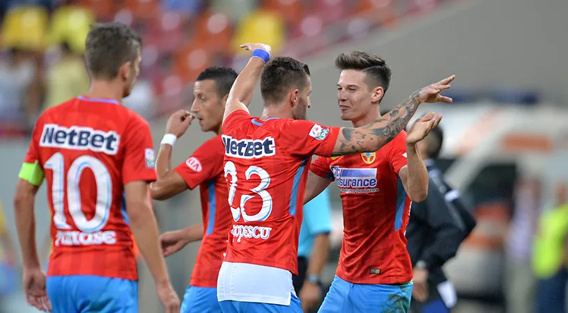 FCSB e lider, dar nu e cotată cu prima șansă la titlu: 