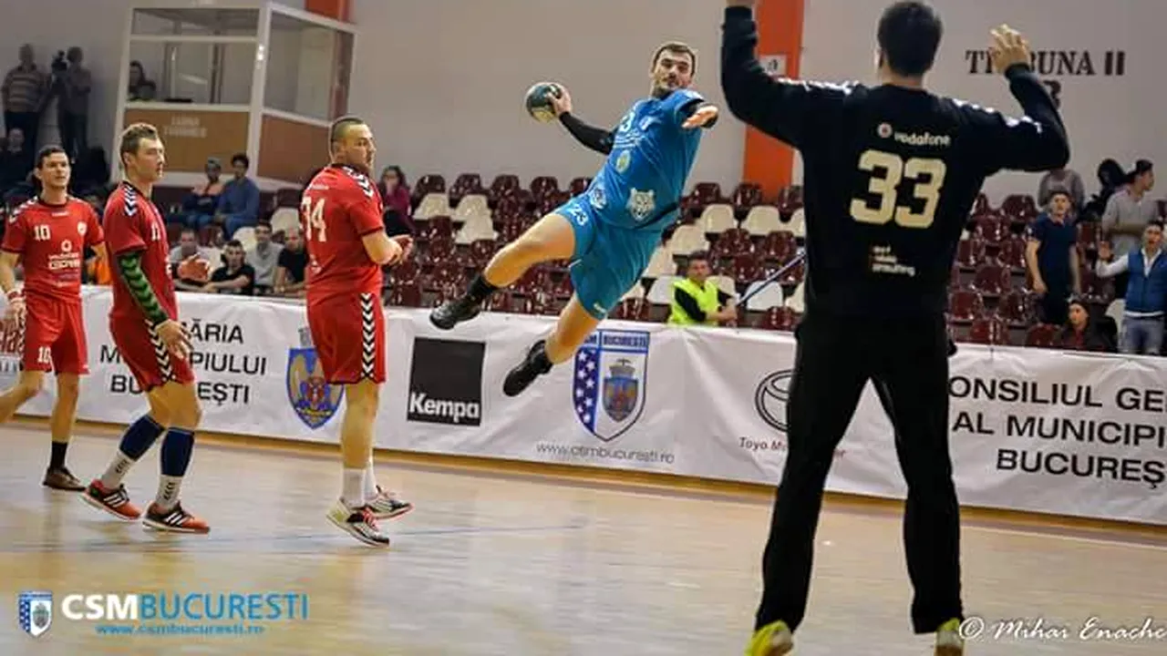 Se cunosc deja trei semifinaliste în Liga Națională masculină la handbal. Doar duelul Steaua - CSU Poli Timișoara mai are nevoie de meciul decisiv