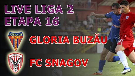 Gloria Buzău - FC Snagov 1-0!** Martinescu aduce victoria de la punctul cu var