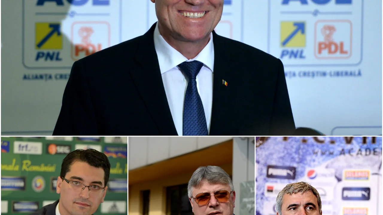Iohannis președinte: ce efecte resimte sportul? Popescu și Becali nu vor fi grațiați: 