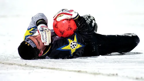 Meci alb cu Juve!** Steaua a mai jucat un meci pe ger în urmă cu peste 15 ani