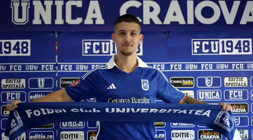 FCU Craiova și-a luat mijlocaș român din Germania. Darius Ghindovean, noutatea din lotul oltenilor