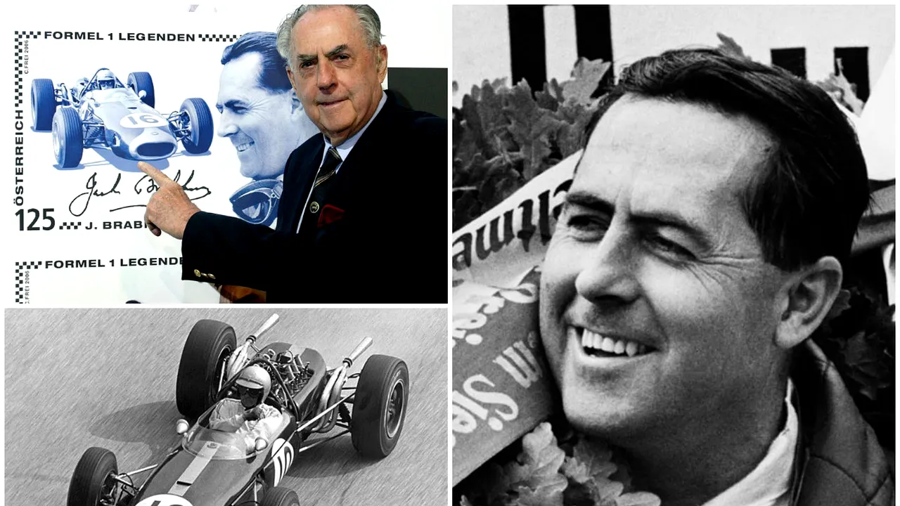 Povestea lui Jack Brabham, triplul campion mondial din F1 în perioada în care piloții mureau pe capete. Omul care a câștigat titlul cu o mașină gândită de el s-a stins din viață la 88 de ani