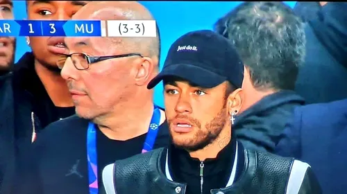Internetul a explodat după PSG – Manchester United. Parizienii sunt ironizați de toți utilizatorii: „Neymar a scăpat de umbra lui Messi, a ajuns în umbra lui Lukaku”