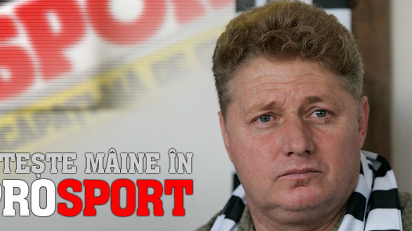Ioan Mărginean, făcut praf** în ediția de mâine a ProSport de Transilvania