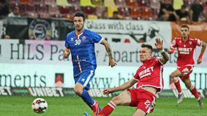 FC Botoșani - Dinamo 1 - 0. Victorie pentru moldoveni adusă de Cîmpanu în minutul 90