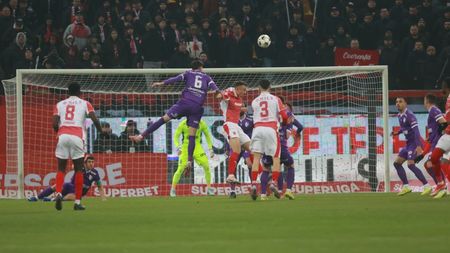 Dinamo - FC Argeș 0-1. FCSB e în play-out după ce „vulturii” au dat lovitura pe Arena Națională