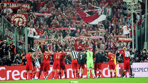 Bayern a primit 200.000 de solicitări de bilete pentru meciul de acasă din semifinalele Ligii